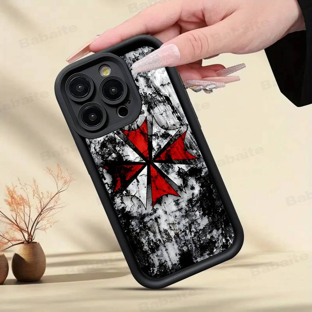 

R-Resident Evil Games Phone Case For IPhone 17 16 15 14 13 12 11 Air Plus Pro Max Soft Back Cover iPhone 16pro max