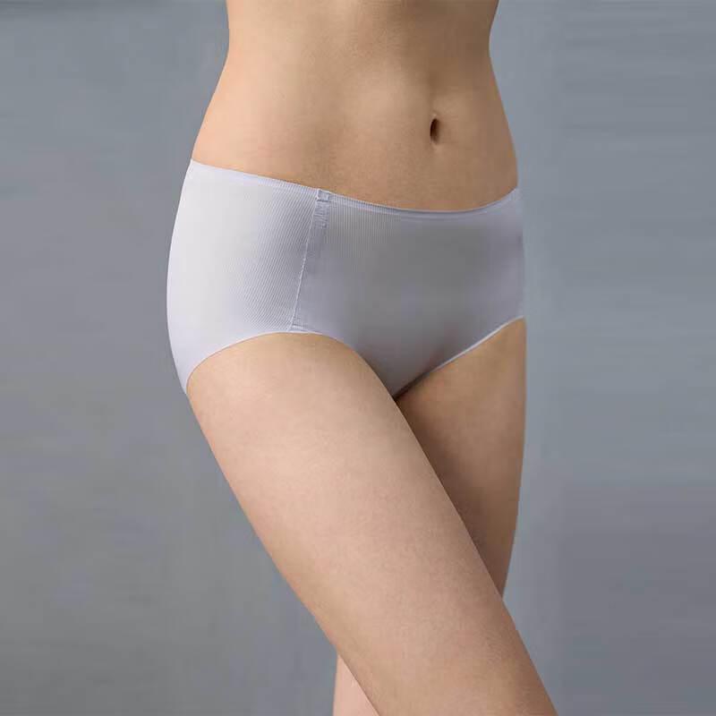 Aimer Women's Seamless Mid-Waist Boxer Briefs - 3 Pack