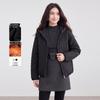 HSTYLE Women's Hooded Quilted Padded Jacket