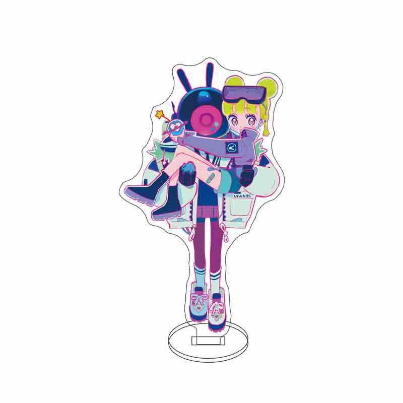 Alien Stage Till IVAN Luka Acrylic Stand Model Plate Decoration Originality Desk Figure Display Fan Gift Cartoon Couple Product