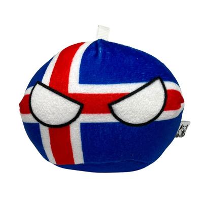 Mehagurumi Polandball Plüschtier Europa 21 Island