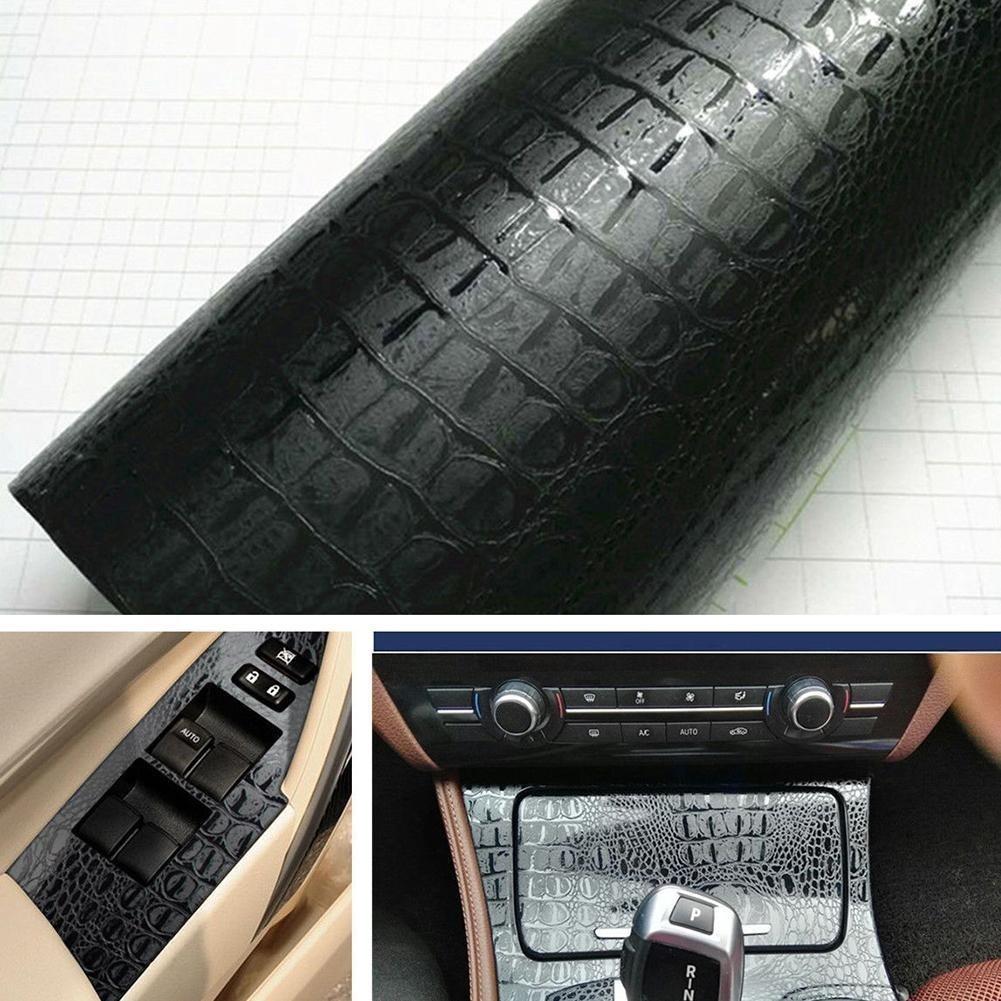 3D Carbon Fiber Vinyl Car Vehicle Window Wrap Sheet Film Sticker Decal 1500mm*200mm