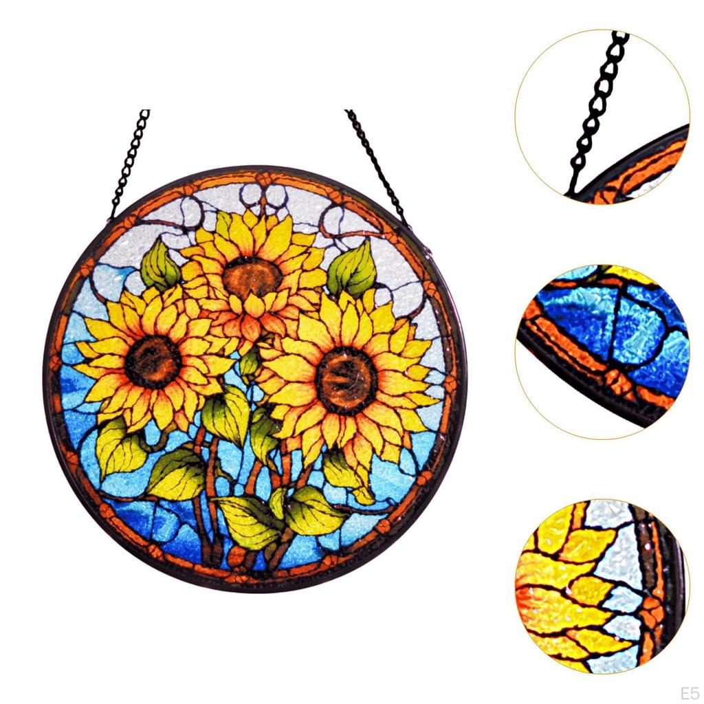 Decorative Sunflower Pendant for Office And Garden