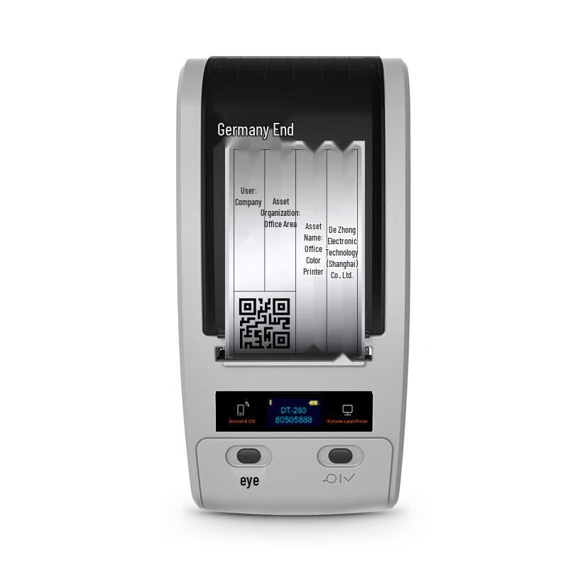Detong DT-280 Portable Bluetooth Label Printer