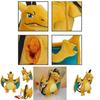 Cute Cartoon Backpack With Gengui And Charizard For Kids, Plush Toy Bag For Kindergarten