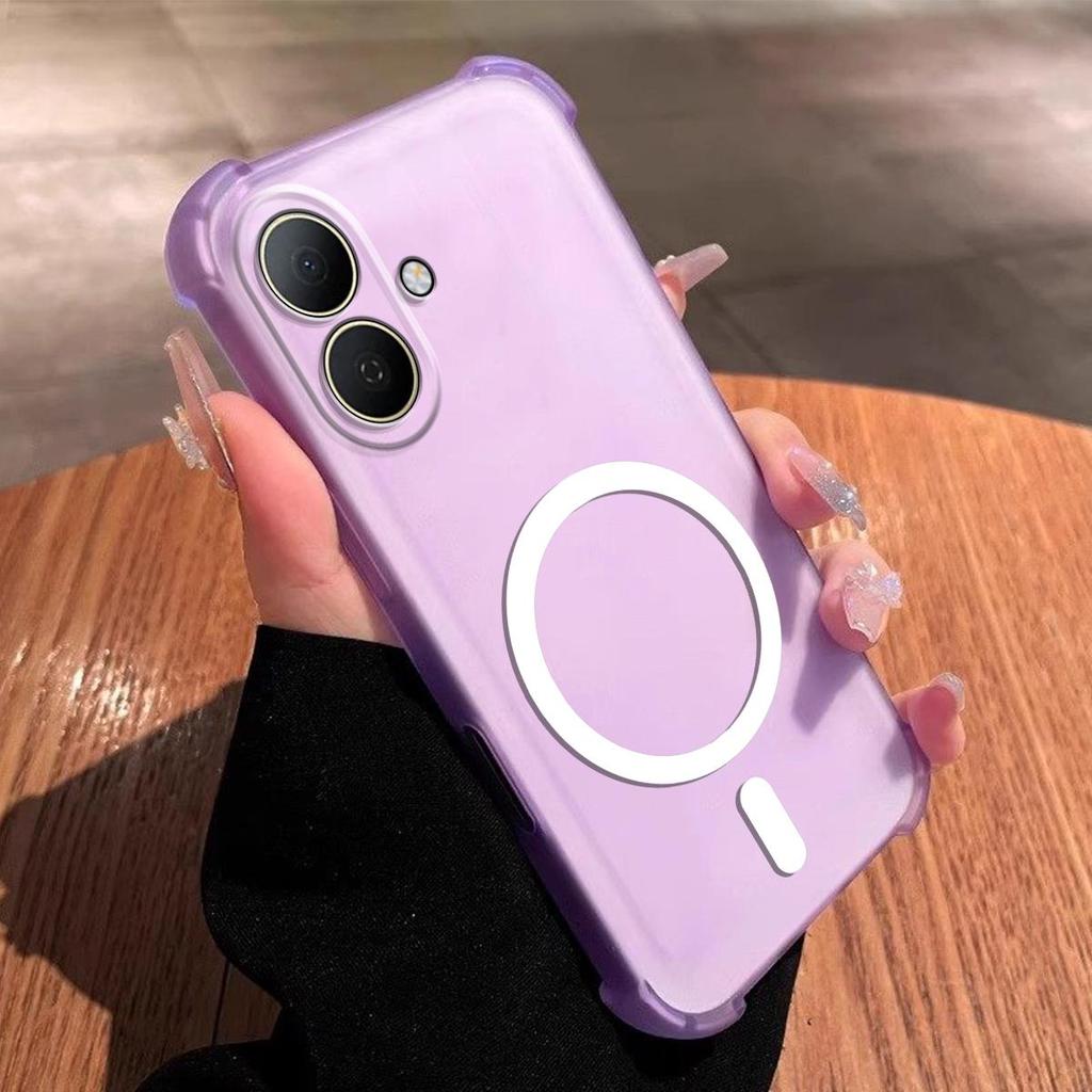 Anti-Fingerprint Matte Jelly Case for TECNO SPARK Go 2 Drop-Proof Phone Cover