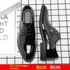 Mens Elevator Shoes 6/8CM Height Increase Invisible Hidden Formal Oxford Derby Leather Dress Shoes for Wedding Business Lace Up