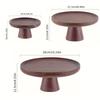 High Quality Lovewood Cake Tray, Snack Rack, Dessert Tray - Multifunctional Cake Display Rack, Sushi Plate, Cheese Board and Can