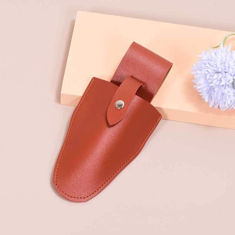Pruning Scissors PU Leather Storage Pouch Protective Cover With Belt Clip Gardening Trimming Tool Holder Waist Carry Organizer