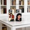 Michael Jackson  Phone Case For iPhone 17,16,15,14,13,12,11 Plus,Pro Max,XS,Colorful Silver Black Cover