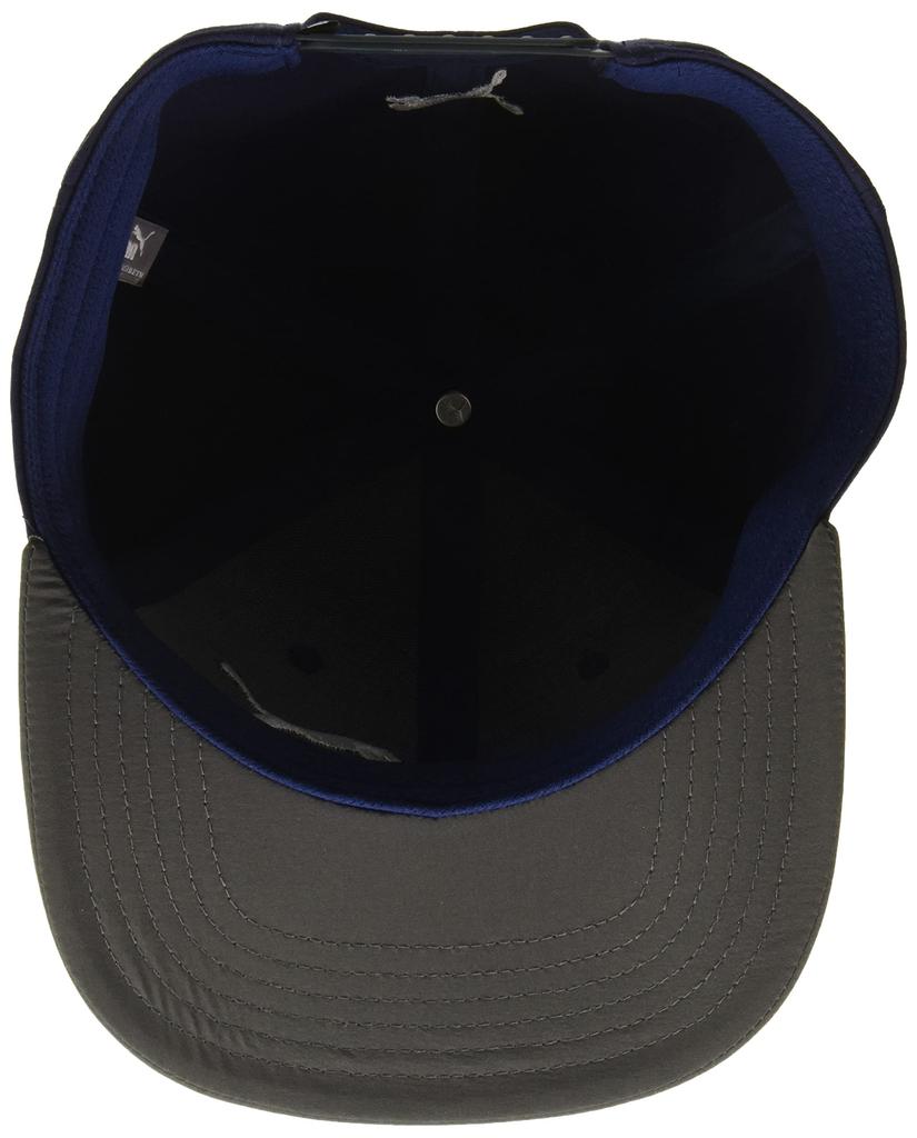 Hat Flat Brim Cap 023123 21 Color Shadow White AD [PUMA] Autumn/Winter Peacoat/Dark (06)