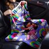1pc Aphmau: Searching for Home: A Graphic Novel Digital Printed Flannel Blanket, Super Soft Plush Fleece Bed Cover, Multipurpose Four Season