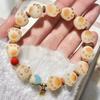 Cartoon Resin Cat Claw Lucky Cat Bracelet For Women Chinese Style Small Cute Ethnic Jewelry Couple Student Birthday Gift