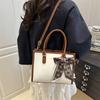 High Sense Fashion Women's Handbag Spring and Summer 2025 New Commuter Tote Bag Versatile Foreign Style Oblique Span Bag