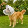 Andningsmask för hund Skyddsmask Skyddsslöja Polyester Husdjurshuvudskydd Öronskydd Hundhuvudbonad Husdjursansiktsskydd