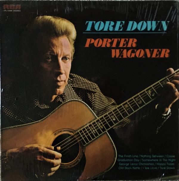 

LP Record PORTER WAGONER - Tore Down APL10496 RCA Victor 1974 US Folk Used