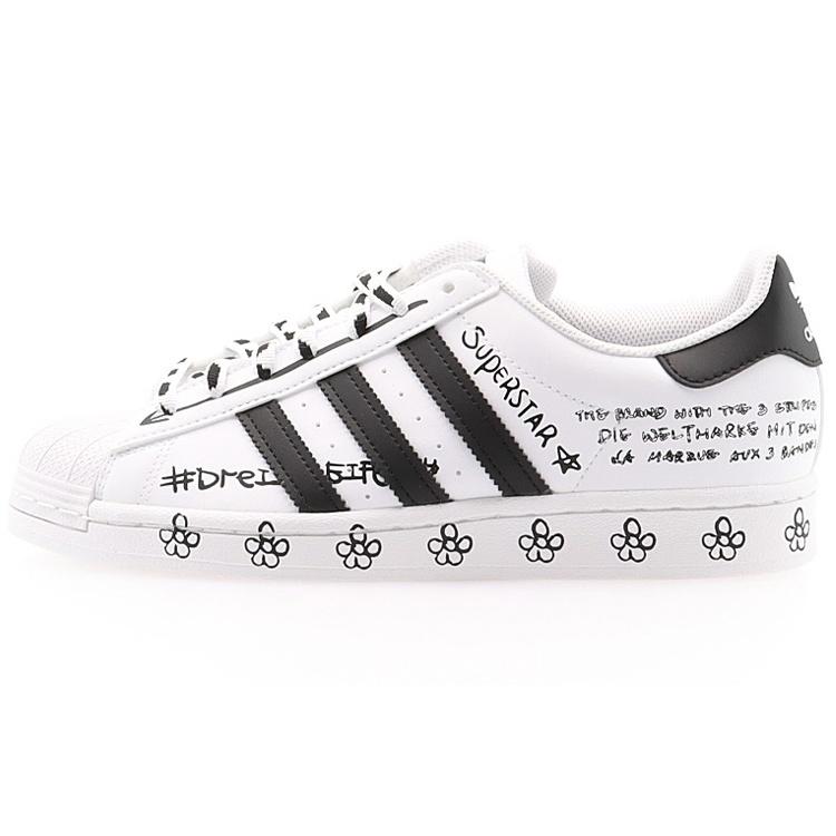 adidas Superstar Sharpie Pack - Graffiti White Black Men s GV9804 EU 43⅓