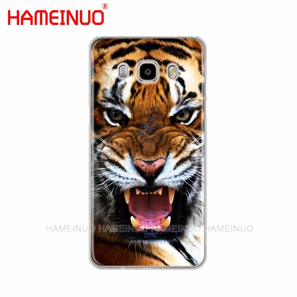 

HAMEINUO Лев Тигр модный милый чехол для телефона с изображением животных для Samsung Galaxy J1 J2 J3 J5 J7 MINI ACE 2016 2015 prime Samsung J5 2016