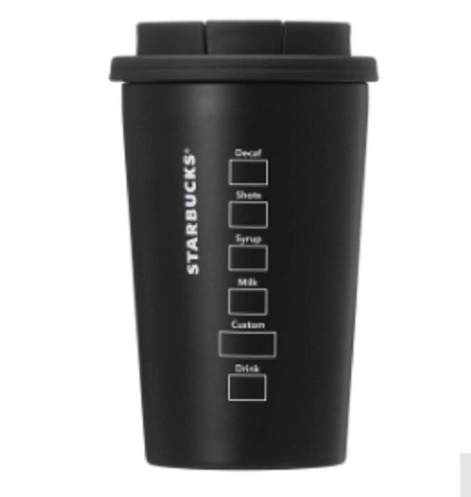STARBUCKS Starbucks Stainless Steel TOGO Cup Tumbler, Matte Black, 355ml, Birthday Gift