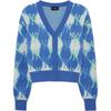 New MLB New York Yankees Knitwear Women's Light Blue 3FKCM0331-50CBL