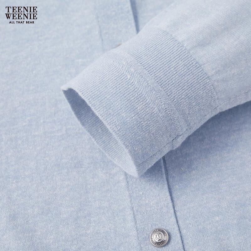 Teenie Weenie Women's Bear Letter Knit Cardigan