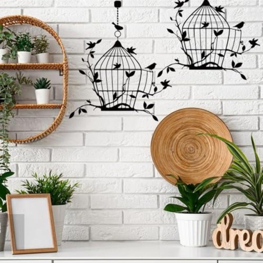 Weather Resistant Wall Decor Rust Proof Coating Wall Hanging Ornament Metal Wall Art  Bedroom