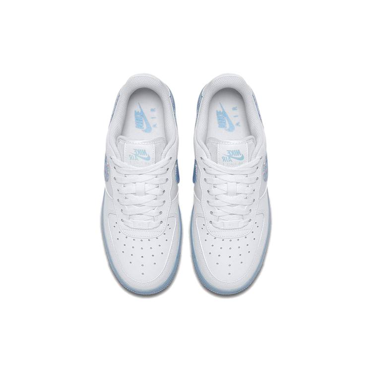 New Nike Air Force 1 Low White Hydrogen Blue Women's CZ0377-100