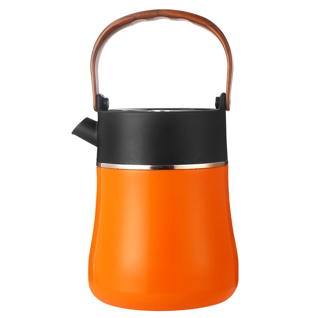 Insulated Braised Teapot Ceramic Inner Pot Smart Braised Teapot 316 Stainless Steel Tea Water Separation Household Portable Insulated Pot
