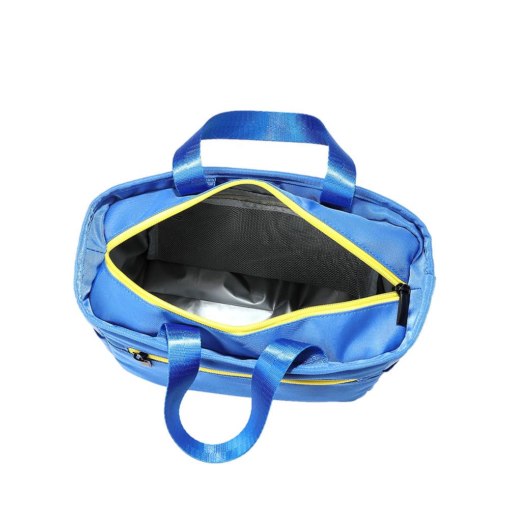 Excellent Selection of Blue Insulated Lunch Perfect for Lunch Water and 20cm X 21cm X 13cm Bags, Boxes, Bottles, Camping. Dimensions (height) (width)