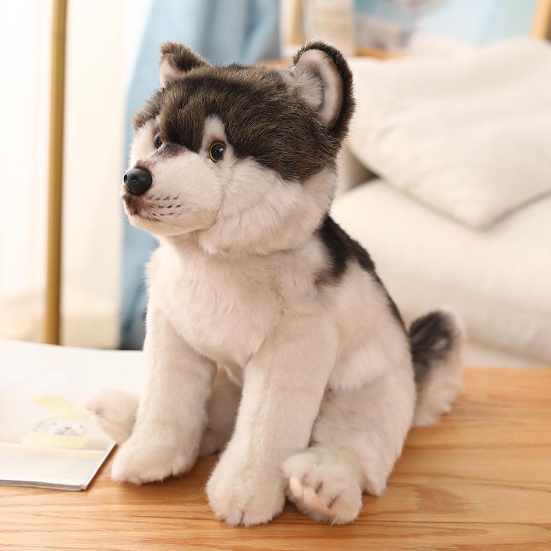 Labrador & Bulldog Plush Toy Puppy Dolls - Children's Birthday Gift