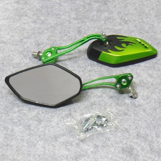 2Pcs/Set 8/10mm Motorbike Handlebar Mount Scooter Motorcycle View Rear Mirrors