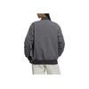 adidas Neo Solid Color Print Logo Zip-Up Warm Jacket Women Jackets Grey IB2763