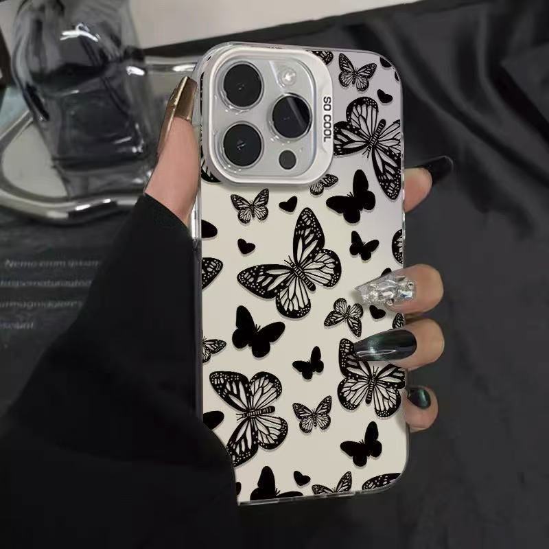 The New Multiple Butterflies Are Suitable for Iphone17 Mobile Phone Case Apple 15promax/14 Anti-drop 13pro16 Japan and South Korea