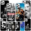 Johnny Hallyday Music Phone Case For iPhone 17 Air 16 Pro Max 16E 15 + 14 Plus 11 12 13 Mini 7 8 SE Gift Print Cover Fundas 17 A