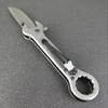 Integrierter Multifunktionsschlüssel, Outdoor-Klappmesser, Messer aus hochhartem Edelstahl, tragbare Multifunktionstasche,