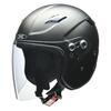 LEAD Motorcycle Helmet Semi-Jet X-AIR RAZZO STRADA Matte Black XL Size (Less than 61-62cm) For 125cc or Less