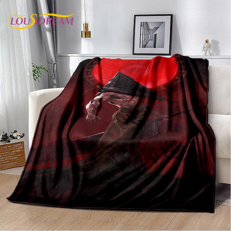 Silent Hill Horror Movie Games Soft Plush Blanket,Flannel Blanket Throw Blanket for Living Room Bedroom Bed Sofa Picnic Cover