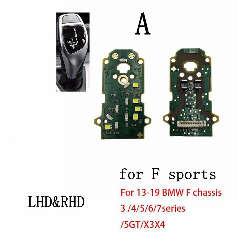 Naprawa płytki obwodu LED w samochodzie Gałka zmiany biegów Skrzynia biegów Dźwignia zmiany biegów Dla BMW Seria 3 5 6 7 F X1 X3 X4 X5 X7 F18 F30 520 528 530 550