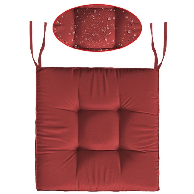 45x45cm Thickened Chair Cushions Breathable Polyester Seat Pad NonSlip Indoor Outdoor Use for Patioes Sofa Tatamis Mats