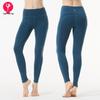 Women's High Waist Double-Sided Nude Feel Yoga Pants - Quick-Drying, Breathable, Brushed, Tight Fit for Fitness & Running.