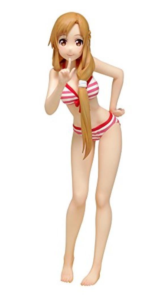 BEACH QUEENS Sword Art Online Asuna Yuuki 1/10 Scale PVC Pre-Painted Complete Figure