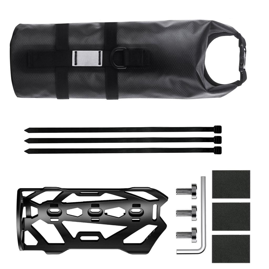 Fahrrad-Vorderradgabeltasche mit vorderem Fahrradgepäckträger Wasserdicht 5L Fahrradtaschen für Fahrradpacken Radtouren