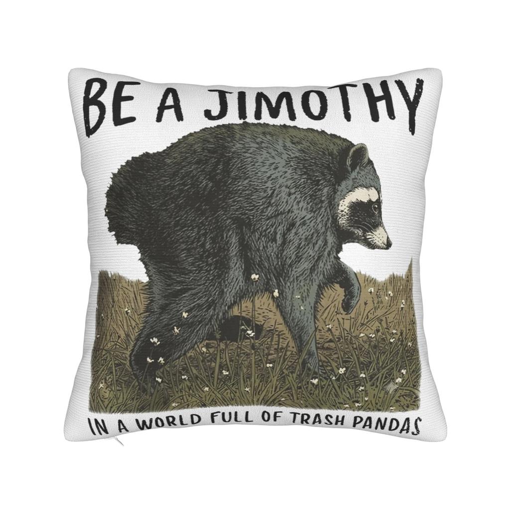 Jimothy Raccoon Pillowcase Product Printed Cushion Cover Decoration Throw Pillow Case Cover Home Multiple Sizes
