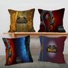 Gamer World Of Warcraft Pillow Anime Pillow Sofa Bed Head Pillow Cover Cushion Cover 45x45 Cm Fashion