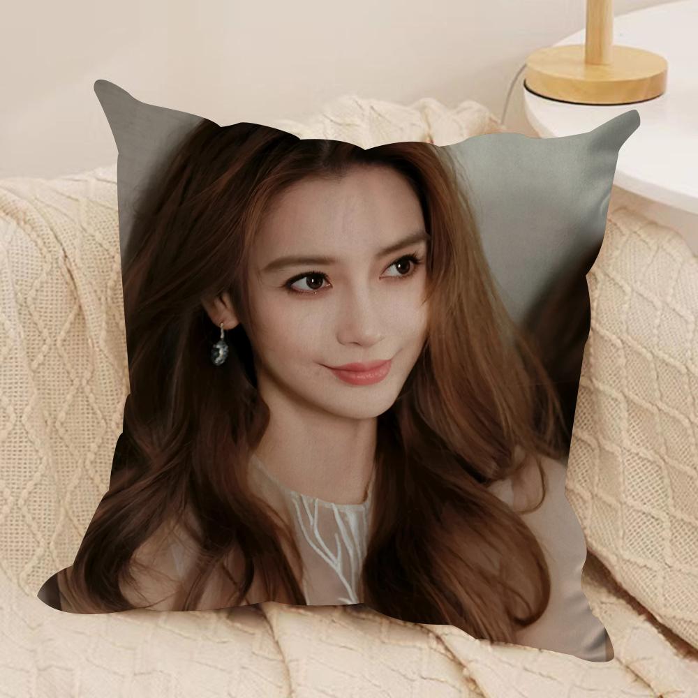 

Angelababy Cushion Cover Soft Plush Fabric DoubleSided Printed Sofa Cushion Cover for All Seasons Home Decor Gift 30x30cm