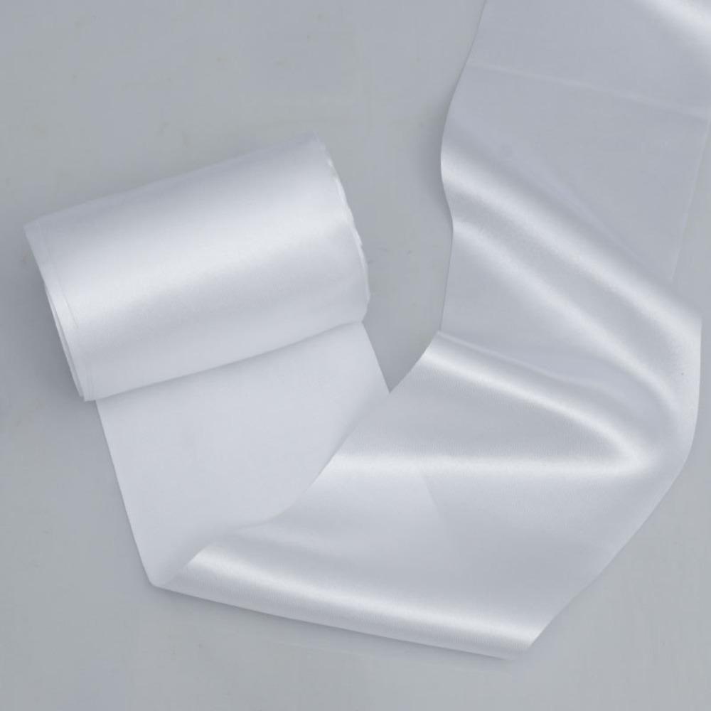 15cm Width Satin Ribbon Satin Material Solid Color Gift Wrapping Ribbon 20 Meters Roll Simple DIY Crafts Ribbon Gift Wrapping