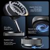 Vacuum Suction Magnetic Phone Holder with 360 Degree Rotation,Handsfree Magnetic Foldable Phone Mount for Car/Smooth Surface
