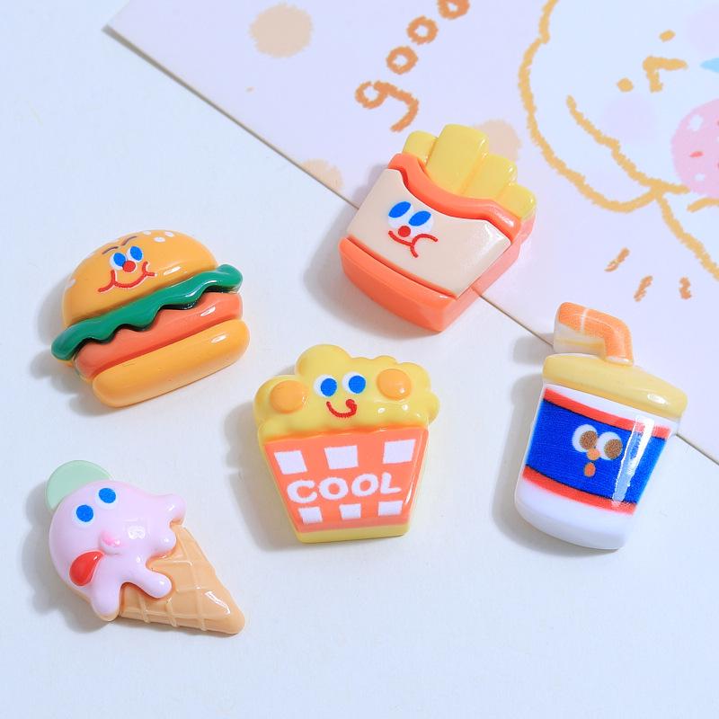 DIY Resin Cartoon Expression Phone Case, Hairpin, Jewelry & Accessories