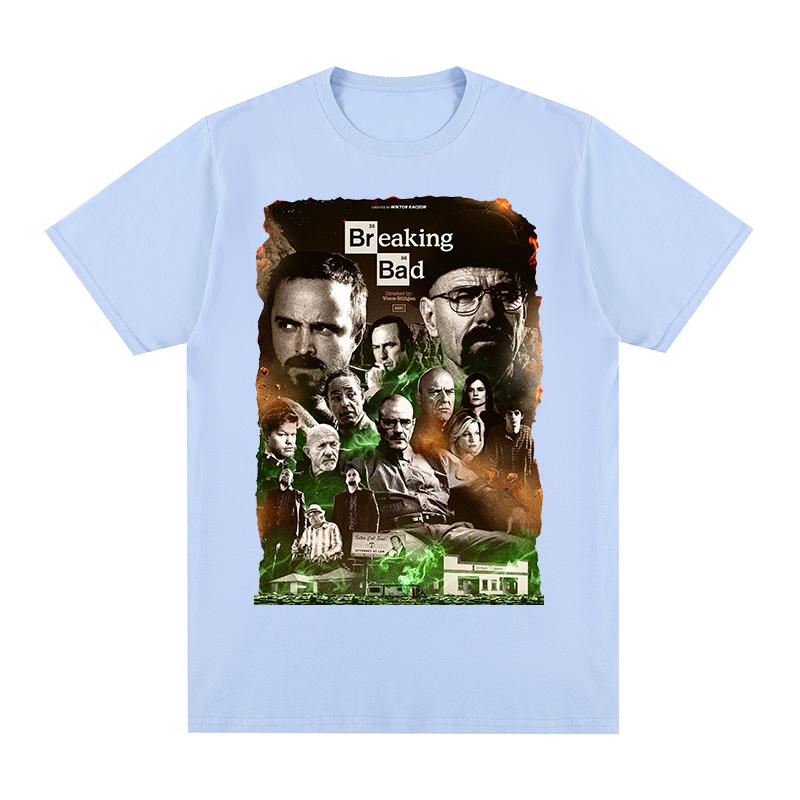 

Heisenberg Breaking Bad Vintage tshirt Walter White 90s Skate Streetwear Y2K 90s Cotton Unisex T shirt New TEE TSHIRT Womens tops 3XL