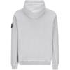 STONE ISLAND Ss25 Solid Color Hooded Badge Zip Long Sleeve Sweatshirt Men Sweatshirt 6100021S0060-V0161